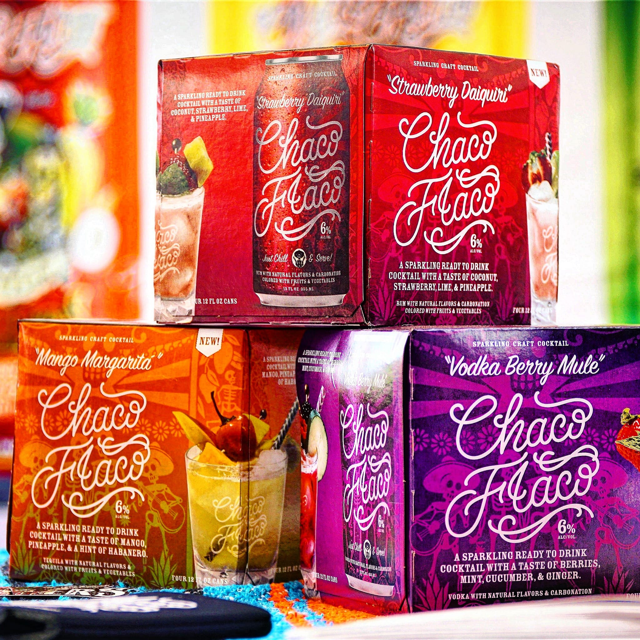 Best Summer Snacks to go with Canned Cocktails - Chaco Flaco
